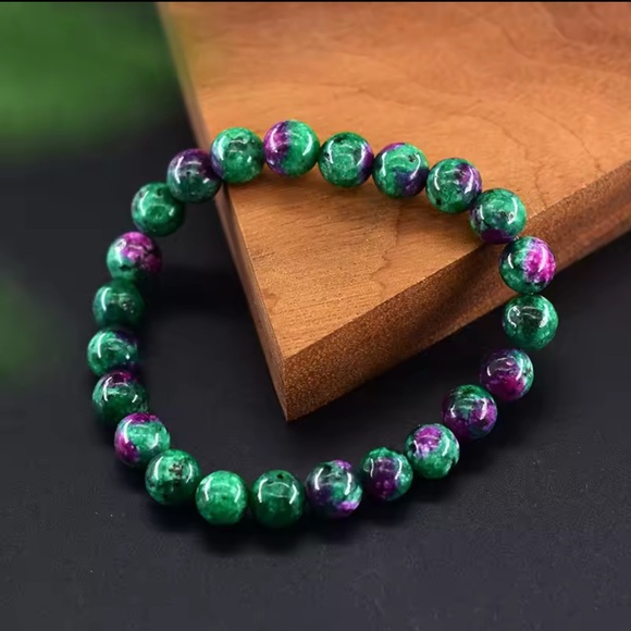 Natural Epidote Bracelet – Energy, Healing & Personal Growth - Picture 2 of 2